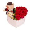 CORAZON AMOROSO CON CHOCOLATES