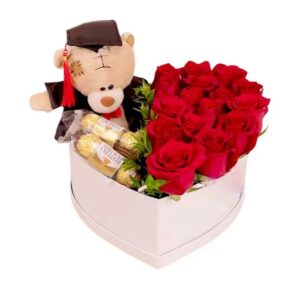 CORAZON AMOROSO CON CHOCOLATES
